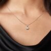 Pandora Infinite Halskette mit Anhänger aus Sterlingsilber und im Labor gezüchtetem Diamanten – 0,50 ct TW, Sterlingsilber Pandora Infinite Halskette mit Anhänger aus Sterlingsilber und im Labor gezüchtetem Diamanten – 0,50 ct TW, Sterlingsilber