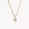 Pandora „Infinite“ Halskette und Ohrringe mit Lab-Grown Diamonds, 0,75 Karat insgesamt, 14 Karat vergoldet, 2er-Set Pandora „Infinite“ Halskette und Ohrringe mit Lab-Grown Diamonds, 0,75 Karat insgesamt, 14 Karat vergoldet, 2er-Set