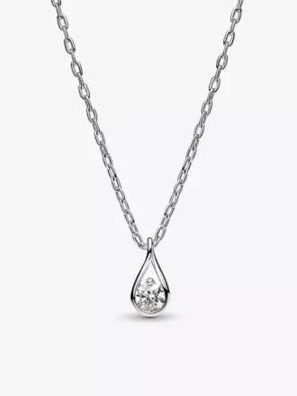Pandora Infinite Anhänger-Halskette aus Sterlingsilber mit Lab-Grown Diamonds, 0,15 Karat insgesamt, Sterlingsilber Pandora Infinite Anhänger-Halskette aus Sterlingsilber mit Lab-Grown Diamonds, 0,15 Karat insgesamt, Sterlingsilber