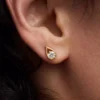 Pandora Infinite Ohrringe aus 14 Karat Gold mit Lab-Grown Diamonds, 0,50 Karat insgesamt, 14 Karat Gold