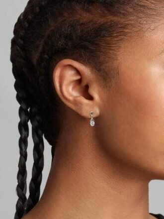 Pandora Infinite Ohrringe aus Sterlingsilber mit Lab-Grown Diamonds – 0,30 ct TW, Sterlingsilber