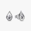 Pandora Infinite Ohrringe aus Sterlingsilber mit Lab-Grown Diamonds – 0,50 ct TW, Sterlingsilber Pandora Infinite Ohrringe aus Sterlingsilber mit Lab-Grown Diamonds – 0,50 ct TW, Sterlingsilber