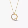 Pandora „Infinite“ Pavé-Anhänger mit Lab-Grown Diamonds, 0,32 Karat insgesamt, 14 Karat Gold Pandora „Infinite“ Pavé-Anhänger mit Lab-Grown Diamonds, 0,32 Karat insgesamt, 14 Karat Gold