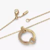 Pandora „Infinite“ Pavé-Anhänger mit Lab-Grown Diamonds, 0,32 Karat insgesamt, 14 Karat Gold Pandora „Infinite“ Pavé-Anhänger mit Lab-Grown Diamonds, 0,32 Karat insgesamt, 14 Karat Gold