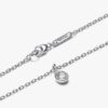 Pandora Infinite Sterling-Silber-Anhänger-Halskette mit Lab-Grown Diamonds – 0,25 ct TW, Sterling-Silber