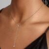 Pandora Infinite Sterling-Silber-Halskette mit laborgrown Diamanten – 0,30 ct TW, Sterling-Silber Pandora Infinite Sterling-Silber-Halskette mit laborgrown Diamanten – 0,30 ct TW, Sterling-Silber