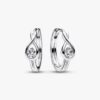 Pandora Infinite Sterling-Silber-Ohrringe mit Lab-Grown Diamonds – 0,20 ct TW, Sterling-Silber Pandora Infinite Sterling-Silber-Ohrringe mit Lab-Grown Diamonds – 0,20 ct TW, Sterling-Silber