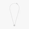 Pandora Logo Pavé Circle Collier Halskette aus Sterlingsilber Pandora Logo Pavé Circle Collier Halskette aus Sterlingsilber