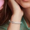 Pandora ME Armband mit behandelten Süßwasser-Zuchtperlen – Sterlingsilber Pandora ME Armband mit behandelten Süßwasser-Zuchtperlen – Sterlingsilber