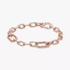 Pandora ME-Armband mit feinen Gliedern, 14 Karat Roségold-Beschichtung Pandora ME-Armband mit feinen Gliedern, 14 Karat Roségold-Beschichtung