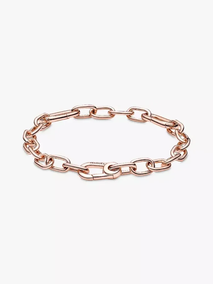Pandora ME-Armband mit feinen Gliedern, 14 Karat Roségold-Beschichtung Pandora ME-Armband mit feinen Gliedern, 14 Karat Roségold-Beschichtung