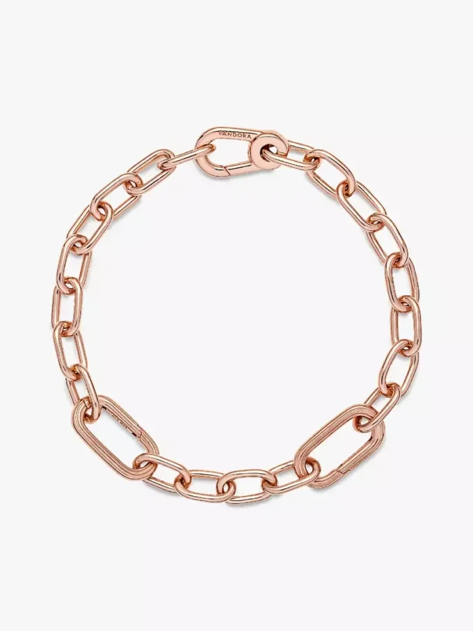 Pandora ME-Armband mit feinen Gliedern, 14 Karat Roségold-Beschichtung Pandora ME-Armband mit feinen Gliedern, 14 Karat Roségold-Beschichtung