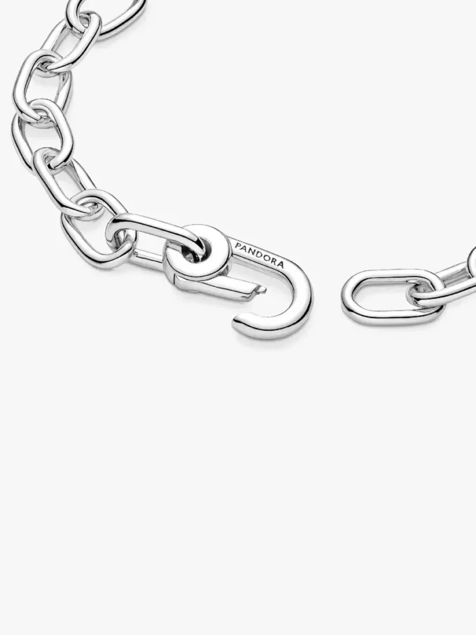 Pandora ME-Armband mit kleinen Gliedern aus Sterlingsilber Pandora ME-Armband mit kleinen Gliedern aus Sterlingsilber