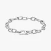 Pandora ME-Armband mit kleinen Gliedern aus Sterlingsilber Pandora ME-Armband mit kleinen Gliedern aus Sterlingsilber