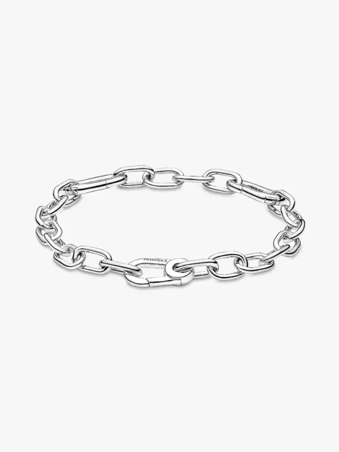 Pandora ME-Armband mit kleinen Gliedern aus Sterlingsilber Pandora ME-Armband mit kleinen Gliedern aus Sterlingsilber