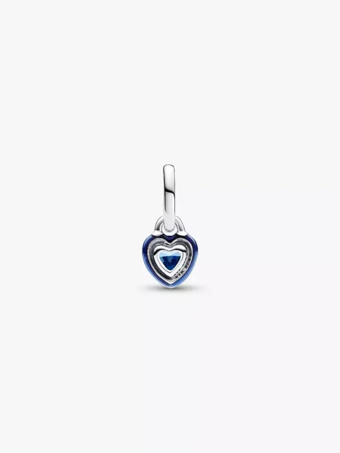 Pandora ME Blue Chakra Heart Mini-Dangle Charm aus Sterlingsilber Pandora ME Blue Chakra Heart Mini-Dangle Charm aus Sterlingsilber
