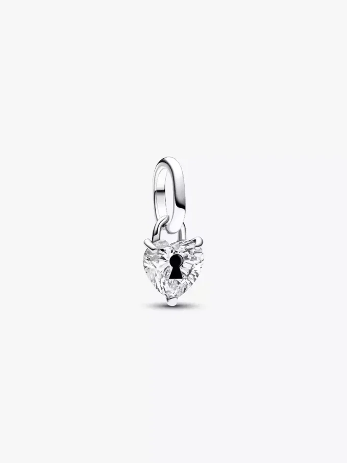 Pandora ME Dangle Charm „Keyhole Heart“ aus Sterlingsilber Pandora ME Dangle Charm „Keyhole Heart“ aus Sterlingsilber