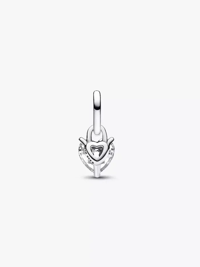 Pandora ME Dangle Charm „Keyhole Heart“ aus Sterlingsilber Pandora ME Dangle Charm „Keyhole Heart“ aus Sterlingsilber
