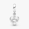 Pandora ME Dangle Charm „Sonne“ mit behandelten Süßwasserzuchtperlen – 14-karätige Vergoldung – Sterlingsilber