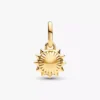 Pandora ME Dangle Charm „Sonne“ mit behandelter Süßwasserzuchtperle, 14-karätig vergoldet Pandora ME Dangle Charm „Sonne“ mit behandelter Süßwasserzuchtperle, 14-karätig vergoldet