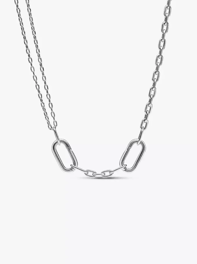Pandora ME Doppelgliederkette aus Sterlingsilber Pandora ME Doppelgliederkette aus Sterlingsilber