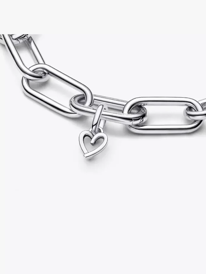 Pandora ME Freehand Heart Mini-Dangle Charm aus Sterlingsilber Pandora ME Freehand Heart Mini-Dangle Charm aus Sterlingsilber