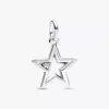 Pandora ME funkelnder Stern-Medaillon-Charm aus Sterlingsilber Pandora ME funkelnder Stern-Medaillon-Charm aus Sterlingsilber