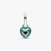 Pandora ME Green Chakra Herz Mini-Dangle Charm aus Sterlingsilber Pandora ME Green Chakra Herz Mini-Dangle Charm aus Sterlingsilber