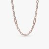 Pandora ME Halskette mit feinen Gliedern – 14 Karat Roségold-Beschichtung Pandora ME Halskette mit feinen Gliedern – 14 Karat Roségold-Beschichtung