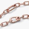 Pandora ME Halskette mit feinen Gliedern – 14 Karat Roségold-Beschichtung Pandora ME Halskette mit feinen Gliedern – 14 Karat Roségold-Beschichtung