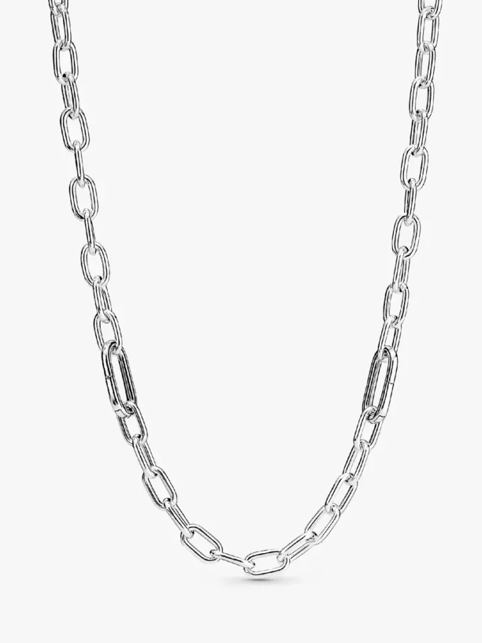Pandora ME Halskette mit kleinen Gliedern aus Sterlingsilber Pandora ME Halskette mit kleinen Gliedern aus Sterlingsilber