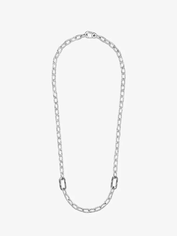 Pandora ME Halskette mit kleinen Gliedern aus Sterlingsilber Pandora ME Halskette mit kleinen Gliedern aus Sterlingsilber