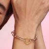 Pandora ME Herz-Glied zum Öffnen – 14 Karat vergoldet Pandora ME Herz-Glied zum Öffnen – 14 Karat vergoldet