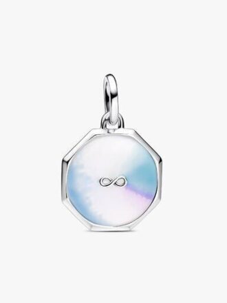 Pandora ME Infinity Medaillon-Charm – Sterlingsilber