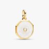 Pandora ME Lucky Horseshoe Medallion Charm – 14 Karat vergoldet