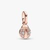 Pandora ME Lucky Ladybird Mini Dangle Charm – 14 Karat Roségold-Beschichtung Pandora ME Lucky Ladybird Mini Dangle Charm – 14 Karat Roségold-Beschichtung