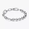 Pandora ME Metallperlen- und Gliederarmband aus Sterlingsilber Pandora ME Metallperlen- und Gliederarmband aus Sterlingsilber