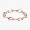 Pandora ME Mittelglied-Kettenarmband, 14 Karat Roségold-Beschichtung Pandora ME Mittelglied-Kettenarmband, 14 Karat Roségold-Beschichtung