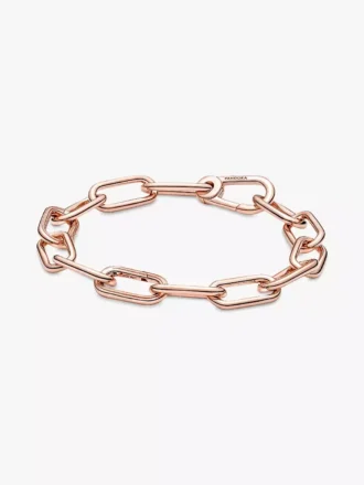 Pandora ME Mittelglied-Kettenarmband, 14 Karat Roségold-Beschichtung
