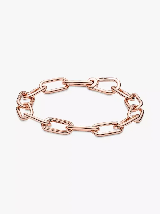 Pandora ME Mittelglied-Kettenarmband, 14 Karat Roségold-Beschichtung Pandora ME Mittelglied-Kettenarmband, 14 Karat Roségold-Beschichtung