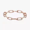 Pandora ME Mittelglied-Kettenarmband, 14 Karat Roségold-Beschichtung Pandora ME Mittelglied-Kettenarmband, 14 Karat Roségold-Beschichtung