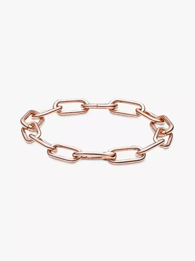 Pandora ME Mittelglied-Kettenarmband, 14 Karat Roségold-Beschichtung Pandora ME Mittelglied-Kettenarmband, 14 Karat Roségold-Beschichtung