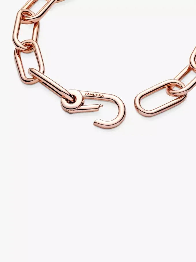 Pandora ME Mittelglied-Kettenarmband, 14 Karat Roségold-Beschichtung Pandora ME Mittelglied-Kettenarmband, 14 Karat Roségold-Beschichtung