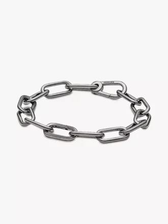 Pandora ME Mittelglied-Kettenarmband mit Rutheniumbeschichtung