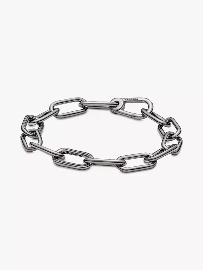 Pandora ME Mittelglied-Kettenarmband mit Rutheniumbeschichtung Pandora ME Mittelglied-Kettenarmband mit Rutheniumbeschichtung