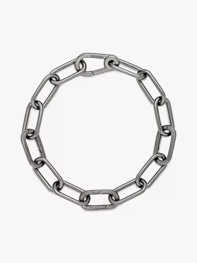 Pandora ME Mittelglied-Kettenarmband mit Rutheniumbeschichtung Pandora ME Mittelglied-Kettenarmband mit Rutheniumbeschichtung