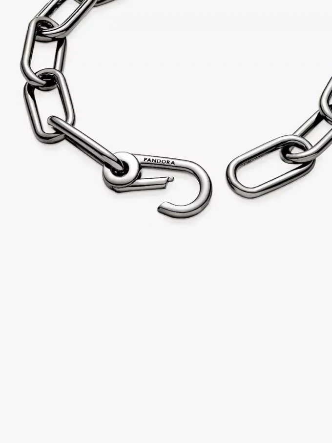 Pandora ME Mittelglied-Kettenarmband mit Rutheniumbeschichtung Pandora ME Mittelglied-Kettenarmband mit Rutheniumbeschichtung