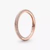 Pandora ME Pavé-Ring, 14 Karat Roségold-Beschichtung Pandora ME Pavé-Ring, 14 Karat Roségold-Beschichtung