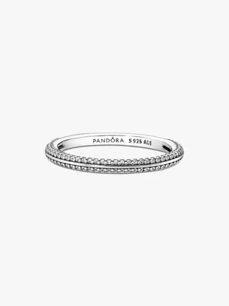 Pandora ME Pavé-Ring aus Sterlingsilber