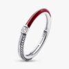 Pandora ME Pavé & White Dual Ring – Sterlingsilber Pandora ME Pavé & White Dual Ring – Sterlingsilber